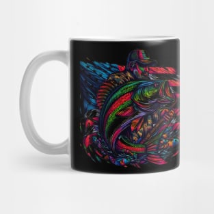 Celebrate Mardi Gras and show your love of fishing with this vibrant patriotic design Mug